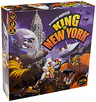 【中古】【輸入品・未使用】IELLO (アイロ) キング・オブ・ニューヨーク 6モンスターズ 魅惑的なテーマ シンプル ペース 速攻 戦略ボードゲーム 2~6人用 対象年齢10歳以上