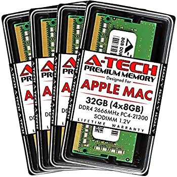 【中古】【輸入品・未使用】A-Tech 32GB キット (4x8GB) DDR4 2666MHz RAM Apple 2019 & 2020 iMac 27インチ Retina 5K (iMac19%ｶﾝﾏ%1 iMac20%ｶﾝﾏ%1 iMac20%ｶﾝﾏ%2) | PC4-21