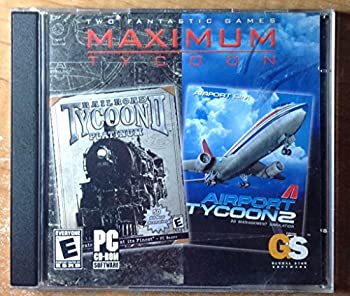 【中古】【輸入品・未使用】Maximum Tycoon (Railroad Tycoon II Platinum%ｶﾝﾏ% Airport Tycoon 2) (輸入版)