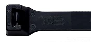 【中古】【輸入品・未使用】Ty-Rap L-36-175-0-L ケーブルタイ 高耐久 長さ36インチ x 幅0.345インチ ブラック 50本パック