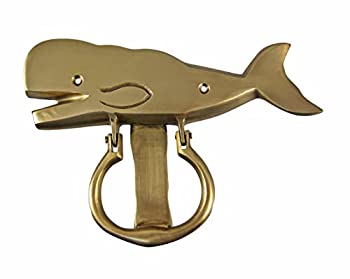 【中古】【輸入品・未使用】ソリッド真鍮Sperm Whaleドアノッカー｜スカイマーケットプラス