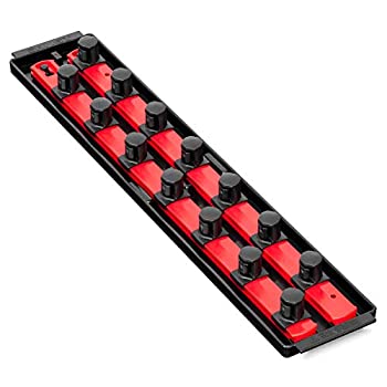 【中古】【輸入品・未使用】Ernst 8458 Socket Boss 2 Rail Universal Twist Lock Socket Tray with 3/4-Inch Drive%ｶﾝﾏ% Red by Ernst Manufacturing%ｶﾝﾏ% Inc [並行輸入品 11,609円