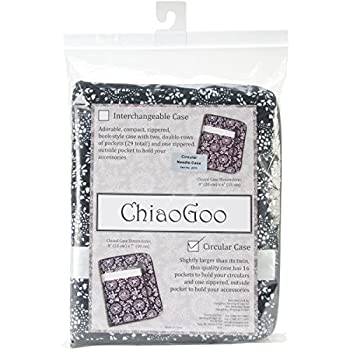 【中古】【輸入品・未使用】ChiaoGoo White Ribbon Circular Needle Case by ChiaoGoo