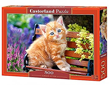 【中古】【輸入品・未使用】Castorland Jigsaw 500pc - Ginger Kitten