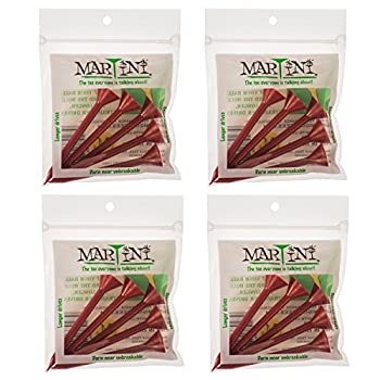 【中古】【輸入品・未使用】3?1?/ 4?%ﾀﾞﾌﾞﾙｸｫｰﾃ% Martini Golf Tees???4パックレッド???20のTシャツの合計???壊れにくい｜スカイマーケットプラス