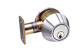 【中古】【輸入品・未使用】Trans Atlantic dl-db751-us26d db700シリーズSingle円柱グレード2デッドボルトin Brushedクローム