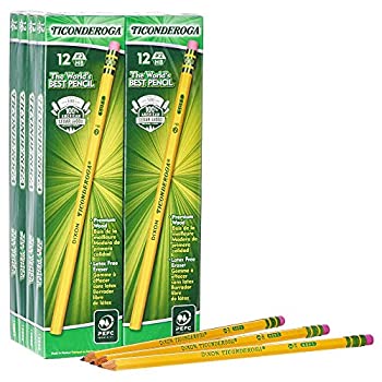 【中古】【輸入品・未使用】Dixon Ticonderogaウッドケース鉛筆2箱96、192鉛筆（13872SP）
