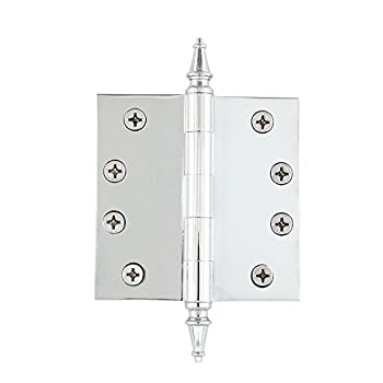 【中古】【輸入品・未使用】Grandeurハードウェア814559?4?%ﾀﾞﾌﾞﾙｸｫｰﾃ% Steeple Tip Heavy Duty Hinge with Squareコーナーでヴィンテージ真鍮 4%ﾀﾞﾌﾞﾙｸｫｰﾃ% x 4%ﾀﾞﾌﾞﾙｸｫｰﾃ%