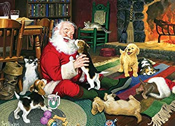 【中古】【輸入品・未使用】1000ピース Cobble Hill ジグソーパズル Santa's Playtime 80125｜スカイマーケットプラス