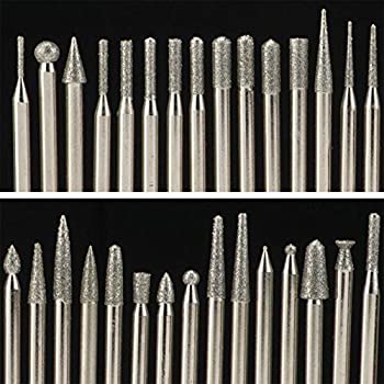 【中古】【輸入品・未使用】Diamond Tip Carving Burr Set 120 Piece by WoodRiver