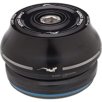 【中古】【インポート品・未当て嵌める】Cane creek 40 iS42 jeu de direction 1 1/8 %ﾀﾞﾌﾞﾙｸｫｰﾃ%tall noir