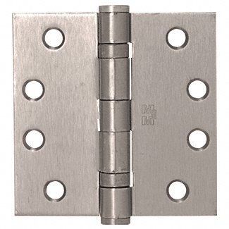 【中古】【輸入品・未使用】CRL Dullニッケル4?%ﾀﾞﾌﾞﾙｸｫｰﾃ% x 4?%ﾀﾞﾌﾞﾙｸｫｰﾃ%ボール軸受Squareヒンジ???取り外し可能ピンby CR Laurence 23,645円