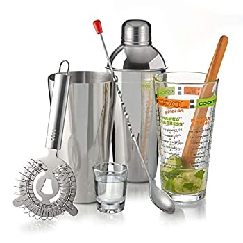 【中古】【輸入品・未使用】Libbey 9-Piece Cool Cocktails Mixologist Set by Libbey