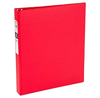 【中古】【インポート品・未当てはめる】Avery 5725 エコノミービューバインダー 輪っか式整理保存用具 1.5in 黒 1 Inch