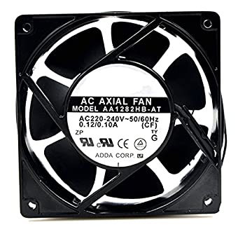 【中古】【輸入品・未使用】aa1282hb-at aa1282hb-aw 1238?ac220?V 0.12?/ 0.10?a 12?cm 12038インバーター冷却ファン