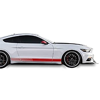【中古】【輸入品・未使用】デカールステッカービニール側Racing Stripesと互換性フォードマスタング2015???2017 レッド UNI-MUSTANG0 27,952円