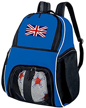 【中古】【輸入品・未使用】Englandイギリス国旗サッカーボールバックパックUnited Kingdomバレーボールバッグ旅行Practice画像