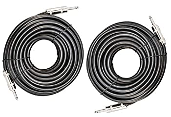 【中古】【輸入品・未使用】Ignite Pro 2X 1/4インチから1/4インチ 50フィート True 12ゲージワイヤー AWG DJ/Pro オーディオスピーカーケーブル、ペア