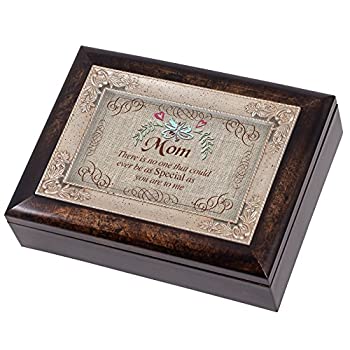【中古】【輸入品・未使用】特別なママ黄麻布デザインイタリアデザインジュエリー音楽ボックスPlays Amazing Grace