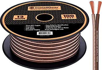 【中古】【輸入品・未使用】InstallGear 12ゲージスピーカーワイヤー - 99.9%無酸素銅 - 真のスペックとソフトタッチケーブル (100フィート)|スカイマーケットプラス