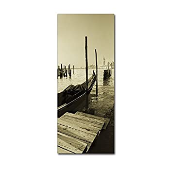 【中古】【輸入品・未使用】Moises LevyのトレードマークファインアートGondolaとSan Marcoアンティーク。 8x19-Inch ALI1096-C819GG 20,951円
