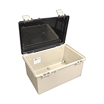 【中古】【インポート品・未当て嵌める】BUD Industries NBF-32218 Plastic Indoor NEMA Economy Box with Clear Door%ｶﾝﾏ% 11-51/64 Length x 7-55/64 Width x 6-9/32 Height%ｶﾝﾏ% Ligh