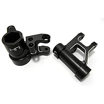 【中古】【輸入品・未使用】Hot Racing fve4801ブラックアルミニウム軸受ステアリング