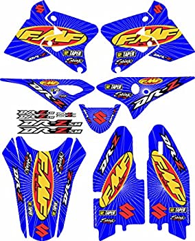 【中古】【輸入品・未使用】ブルーグラフィックキット Suzuki FMF Drz400 Drz400s Drz400smに適合｜スカイマーケットプラス