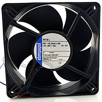 【中古】【インポート品・未当て嵌める】ebmpapst 12038?48?V 2.6?W 4418l 12?珊冷やかす気違い