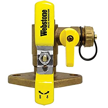 【中古】【輸入品・未使用】Webstone 50414?1インチのSWTアイソレーターuni-flangeボールバルブhi-flowホースドレイン