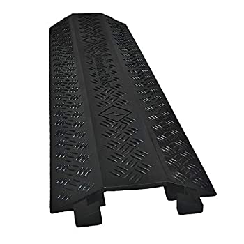 【中古】【輸入品・未使用】Drop Trak Cable & Hose Protector - Medium - Black by Electriduct