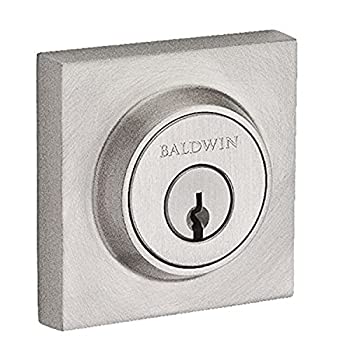 【中古】【輸入品・未使用】Baldwin Reserve sccsd150s Single円柱Contemporary正方形デッドボルトwith SmartKeyサテンニッケル仕上げ