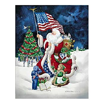 【中古】【輸入品・未使用】Master Pieces American Santa 1000 Piece Jigsaw Puzzle|スカイマーケットプラス
