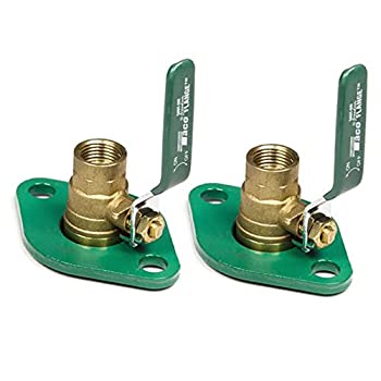 【中古】【インポート品・未当て嵌める】Taco 空想科学小説-075T Brass Shut-Off Freedom Swivel-Flange Set - 1.9糎 NPT