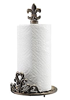 【中古】【輸入品・未使用】Spi Home Fleur De Lis Paper Towel Holder