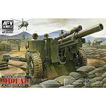 【中古】【輸入品・未使用】AFVクラブ 1/35 105mmホイッツァーM101A1 M2A2砲架型 プラモデル|スカイマーケットプラス