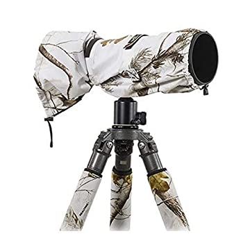 【中古】【輸入品・未使用】LensCoat レインコート RS カメラとレンズカバースリーブ保護 Lサイズ (Realtree AP Snow) LCRSLSN