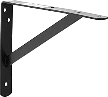【中古】【インポート品・未当て嵌める】Decko 49144?Heavy Dutyシェルフブラケット、10.5-inch by 7.5-inch、黒いこと、10枚風呂敷き包み 7.5%ﾀﾞﾌﾞﾙｸｫｰﾃ% x 10.5%ﾀﾞﾌﾞﾙｸｫｰﾃ% 4036864 10