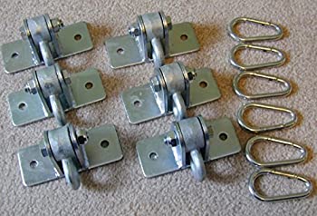 【中古】【輸入品・未使用】2穴溶接スチールスイングハンガー。
