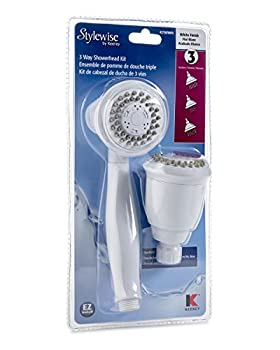 【中古】【輸入品・未使用】Keeney製造k750wh Stylewise 3機能3?Wayシャワーヘッドキット、ホワイト仕上げ