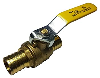 【中古】【輸入品・未使用】10ピース1?%ﾀﾞﾌﾞﾙｸｫｰﾃ% Pex真鍮フルポートシャットオフボールバルブフルポート(鉛フリー)