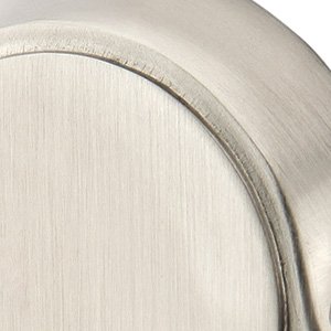 【中古】【輸入品・未使用】Emtek 8467モダンデッドボルト単一円柱7仕上げオプション シルバー