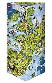【中古】【輸入品・未使用】HEYE Puzzle ヘイパズル 08854 Marino Degano : United Dragons of Europe (4000 pieces)