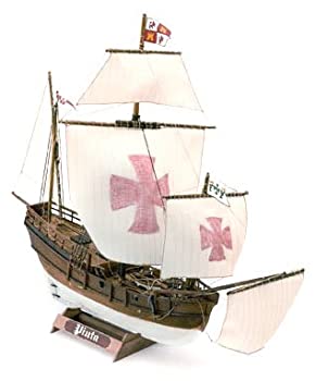 【中古】【輸入品・未使用】木製帆船模型　マモリミニ MM15 ピンタ