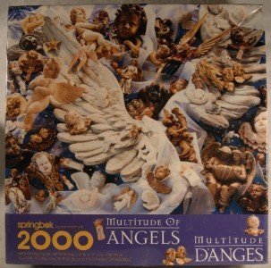 【中古】【輸入品・未使用】Springbok Multitude of Angels 2000ピースジグソーパズルxzl9601｜スカイマーケットプラス