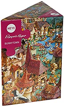 【中古】【輸入品・未使用】HEYE Puzzle ヘイパズル 29496 Francois Ruyer : Bunnytown (1000 pieces)