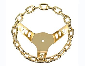 【中古】【輸入品・未使用】Chain Steering Wheel Gold. by Lowrider｜スカイマーケットプラス