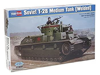 【中古】【輸入品・未使用】ホビーボス 83852 1/35 ソビエト T-28 中戦車 溶接型 プラモデル