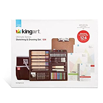 【中古】【輸入品・未使用】KINGART 152 Set of 124 Ultimate Series Sketching & Drawing Set