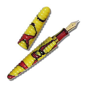 【中古】【インポート品・未当て嵌める】ACME Studios 黄色と赤いこと輪っか 筆 Robert \u0026 Trix Haussman (P2H04F)